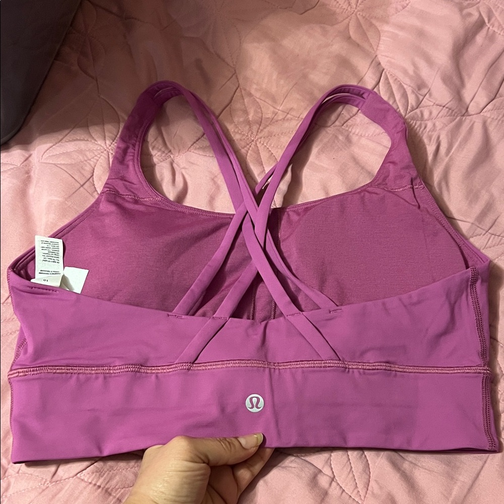 lululemon athletica Vibrant Pink Sports Bra